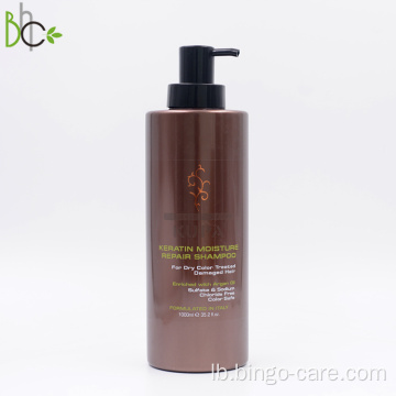 Gentle Cleansing Keratin Mositure Repair Shampoing